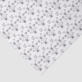 Mousseline Papier Tissu Rosemal (Détail)