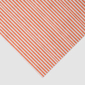 Mousseline Papier Tissu ROUGE STRIPES (Détail)