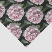 Mousseline Papier Tissu Set 2 feuilles Belle Peony Rose (Détail)