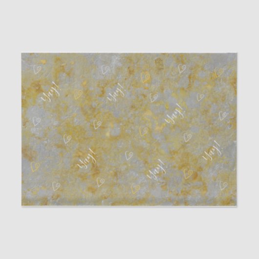 Mousseline Papier Tissu Silver Lining (Recto)