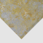 Mousseline Papier Tissu Silver Lining (Détail)