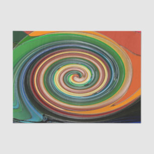 Mousseline Papier Tissu SPIRAL