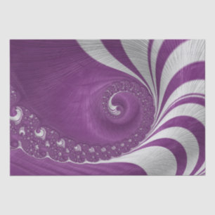Mousseline Papier Tissu Spiral Imaginaire Psychédélique