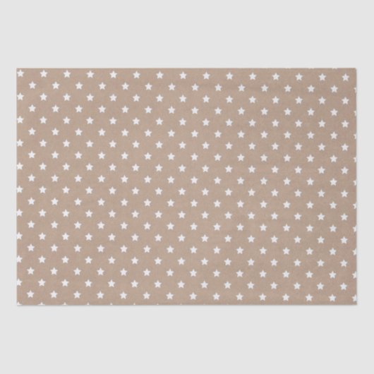 Mousseline Papier Tissu Stars (Recto)
