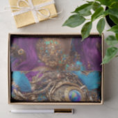 Mousseline Papier Tissu Steampunk Ephemera (Cadeau)