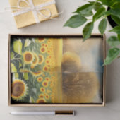 Mousseline Papier Tissu Sunflower - Découpage & Papier (Cadeau)