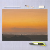 Mousseline Papier Tissu Sunset (Artisanat)