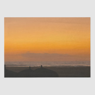 Mousseline Papier Tissu Sunset