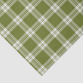 Mousseline Papier Tissu Tactique Vert Moderne (Détail)