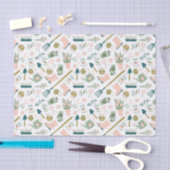 Mousseline Papier Tissu Temps Jardin (Artisanat)