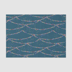 Mousseline Papier Tissu Tropical Holiday Christmas