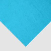 Mousseline Papier Tissu turquoise (Détail)