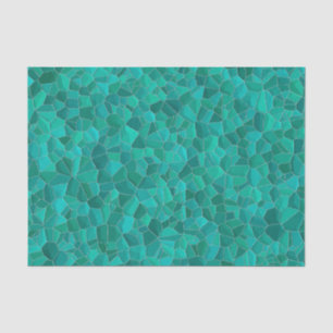 Mousseline Papier Tissu Turquoise