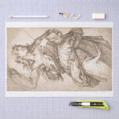 MOUSSELINE PAPIER TISSU : UN ANGE - 1529 -92 PASSEROTTI (Artisanat)