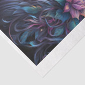 Mousseline Papier Tissu Unicorne (Détail)