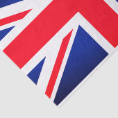 Mousseline Papier Tissu Union Jack (Détail)