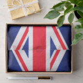 Mousseline Papier Tissu Union Jack (Cadeau)