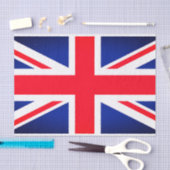 Mousseline Papier Tissu Union Jack (Artisanat)