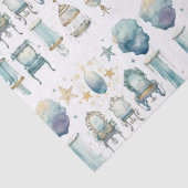 Mousseline Papier Tissu Vanity Boho Fancy (Détail)
