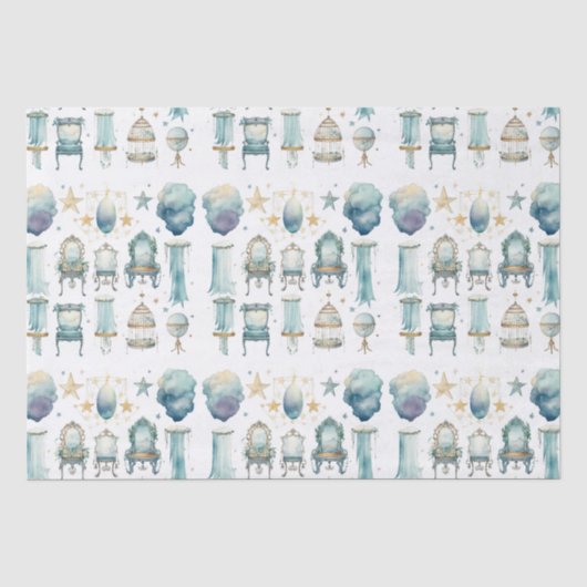 Mousseline Papier Tissu Vanity Boho Fancy (Recto)