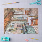 Mousseline Papier Tissu Venice, Italie (Artisanat)