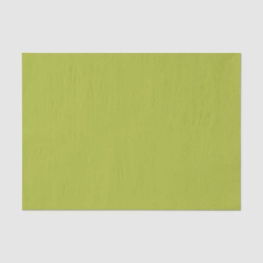 Mousseline Papier Tissu Vert Avocado (Recto)