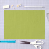 Mousseline Papier Tissu Vert Avocado (Artisanat)