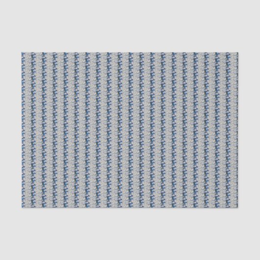 Mousseline Papier Tissu Vertical Pinstripes (Recto)