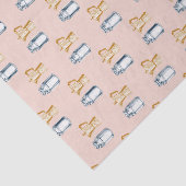 Mousseline Papier tissu vintage chic (Détail)