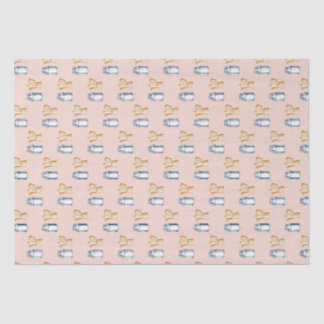Mousseline Papier tissu vintage chic