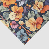 Mousseline Papier Tissu Viola (Détail)
