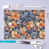 Mousseline Papier Tissu Viola (Artisanat)