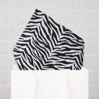 Papier Tissu Zebra Print