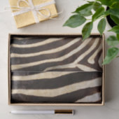 Mousseline Papier Tissu Zebra Skin (Cadeau)
