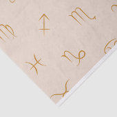 Mousseline Papier Tissu Zodiac (Détail)