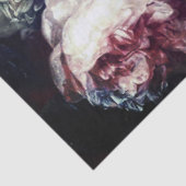 Mousseline Papier TIssue de découpage Floral Art fin (Détail)