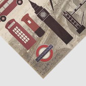 Mousseline Papier Tissue de Londres (Détail)