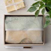 Mousseline Papier Tissue Decoupage Champignon Enchanté Muse (Cadeau)