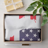 Mousseline Papier Tissue/Découpage États-Unis (Cadeau)
