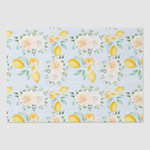 Mousseline Papier tissulaire à motif floral
