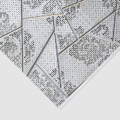 Mousseline Papier tissulaire abstrait (Détail)