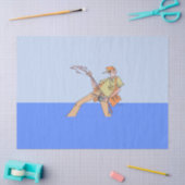 Mousseline Papier tissulaire pêcheur (Artisanat)