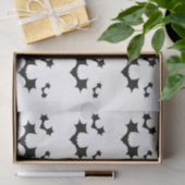 Mousseline Papier Tissus Black Bats (Cadeau)