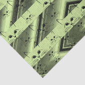 Mousseline Papier Tissus Cat (Détail)