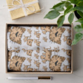 Mousseline Papier Tissus Cat (Cadeau)