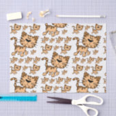 Mousseline Papier Tissus Cat (Artisanat)