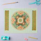 Mousseline Papier Tissus de conception asiatique n° 1 (Artisanat)