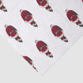 Mousseline Papier Tissus de la clause Santa (Détail)