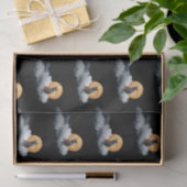 Mousseline Papier Tissus de la lune Cloud Cat (Cadeau)