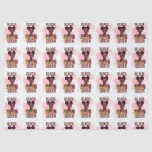 Papier Tissus de la Reine noire